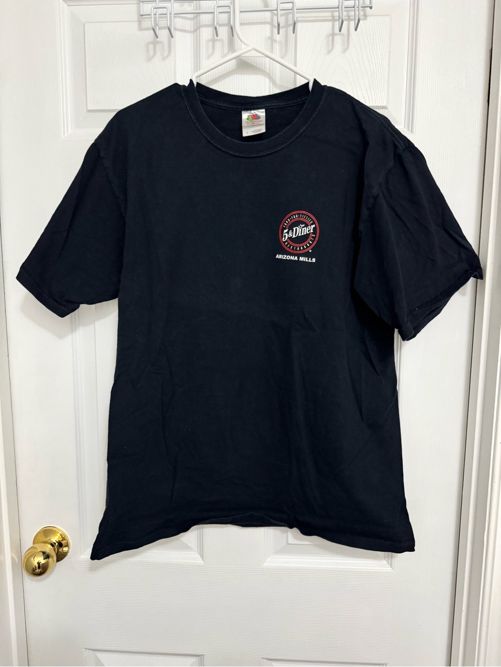 Black Logo Graphic Tee -